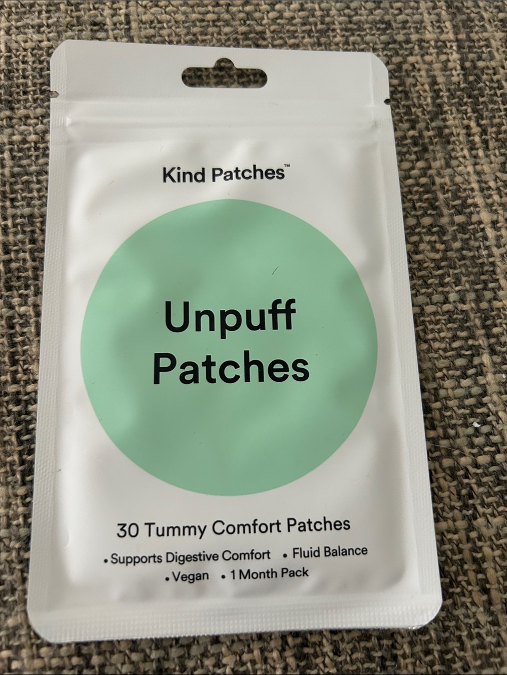 Unpuff Patches Tummy Comfort Patch Pack - Mint Green
